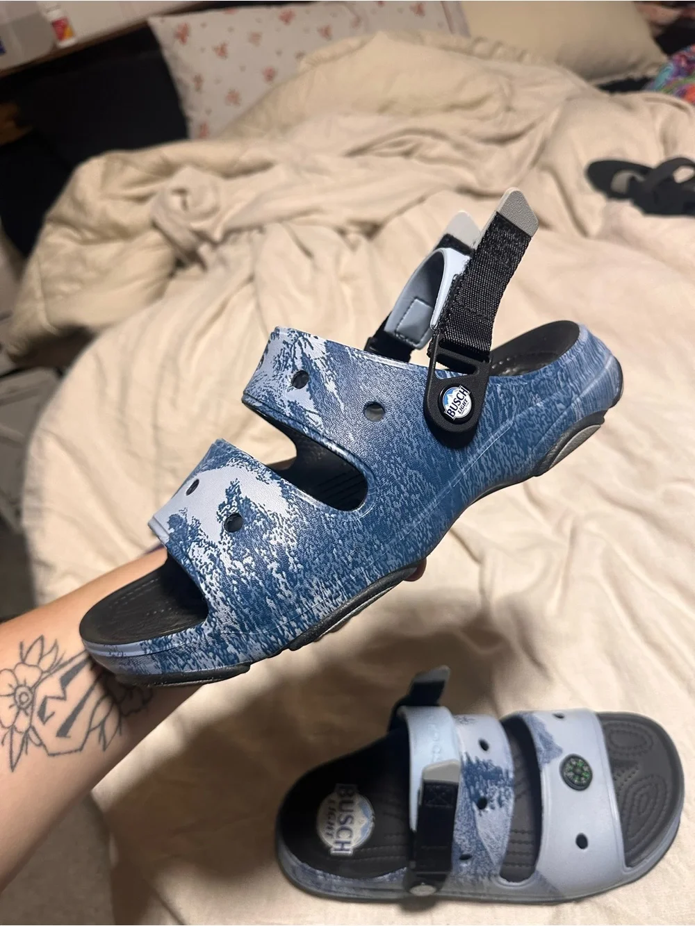 Busch light crocs